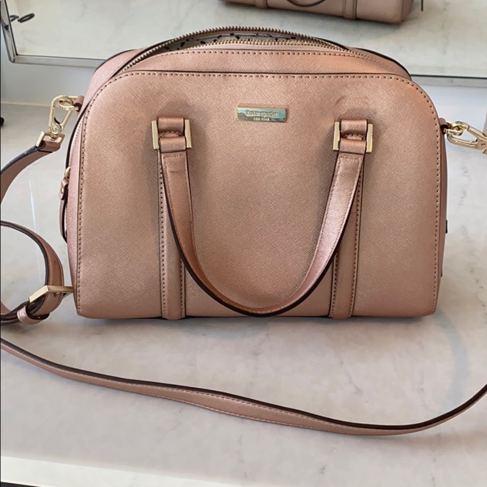 Kate Spade rose gold purse